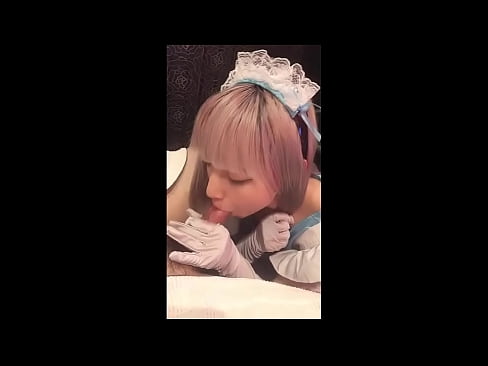 ❤️ Японы шүтээн [маюка], Францын үйлчлэгчийн хувцас, 1-р хэсэг, лосьоноор дарж, хөхрөх ️❌ Секс видео манайд